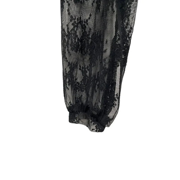 Lulus Black Lace Bodysuit Size Small (S) - Picture 6 of 8